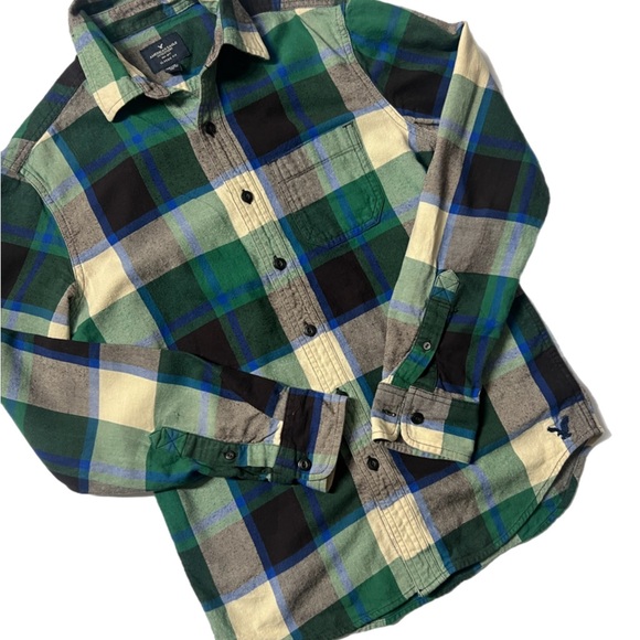American Eagle Outfitters Other - American Eagle Plaid Men's Longsleeve Size XS